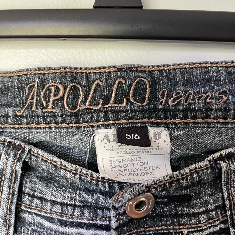 Apollo Jeans/ Cropped Pants, Size 5/6 - Picture 4 of 5